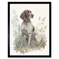 German Pointer Dog in Field