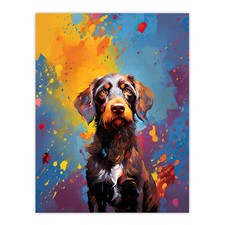 Wirehaired German Pointer Dog