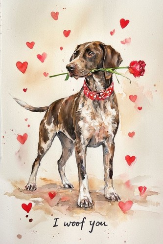 Large luxury german pointer - large,