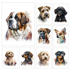 Dog Metal Print Sign Plaque