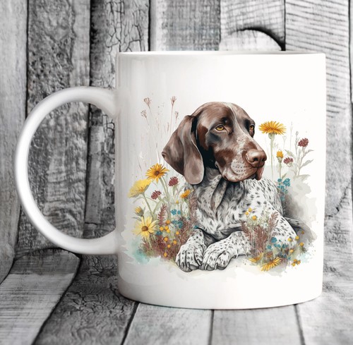 Pet dog mug german - mug,, short